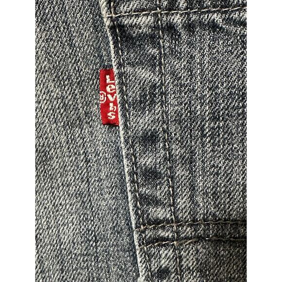 Levis 514 Men's 42x30 Straight Leg Mid Rise Medium Wash Jeans Pants - Picture 6 of 11